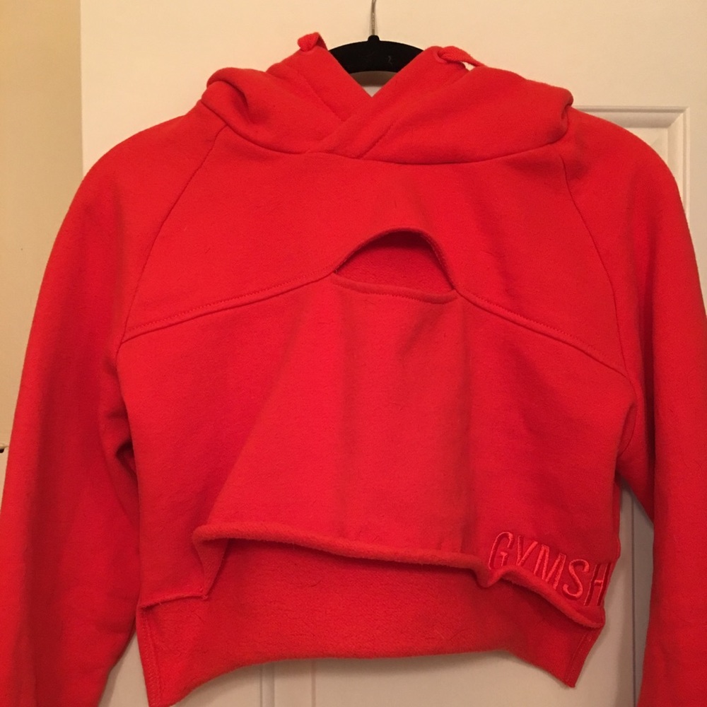 Gymshark crop hoodie
